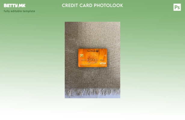 модерен стил Латвија Swedbank виза електронска картичка photolook пред шаблон